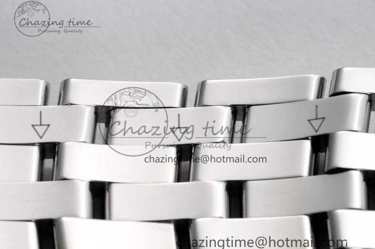 0429 De Ville SS DIWF 1:1 Best Edition Light Blue Dial SS Markers on SS Bracelet MIYOTA TopPick 7850